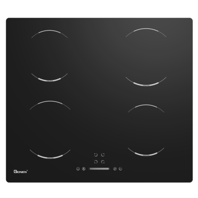 4-برنر الکتریکی 220V-240V 24 اینچ ساخته شده در آشپزخانه اندوکشن 6400W